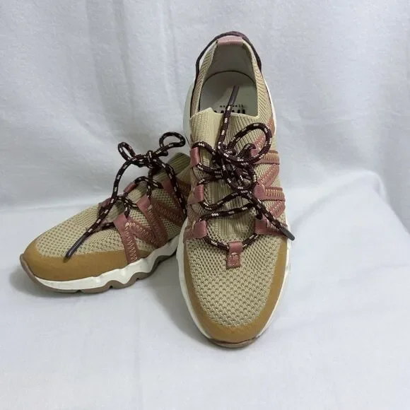 Madewell MWL Field Knit Dessert Dune Sneakers Athletic Shoes Women's Size 8 - Picture 1 of 10